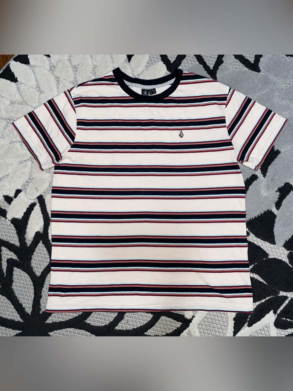 Volcom Striped Crew Tee